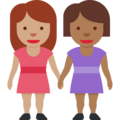 Women Holding Hands Emoji Twitter