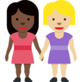 Women Holding Hands Emoji Twitter
