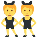People With Bunny Ears Emoji Twitter