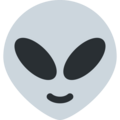 Alien Emoji Twitter