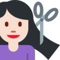 Woman Getting Haircut Emoji Twitter
