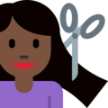 Woman Getting Haircut Emoji Twitter