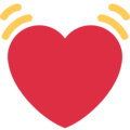 Beating Heart Emoji Twitter