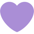 Purple Heart Emoji Twitter
