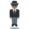 Person In Suit Levitating Emoji Twitter