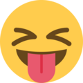 Squinting Face With Tongue Emoji Twitter