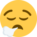 Face Exhaling Emoji Twitter