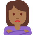 Woman Pouting Emoji Twitter