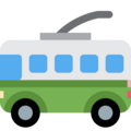 Trolleybus Emoji Twitter