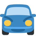 Oncoming Automobile Emoji Twitter