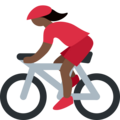 Woman Biking Emoji Twitter