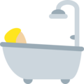 Person Taking Bath Emoji Twitter