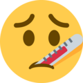 Face With Thermometer Emoji Twitter