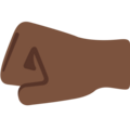 Left Facing Fist Emoji Twitter