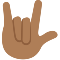 Love You Gesture Emoji Twitter