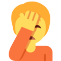Person Facepalming Emoji Twitter