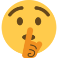 Shushing Face Emoji Twitter