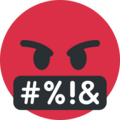 Face With Symbols On Mouth Emoji Twitter