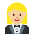 Woman In Tuxedo Emoji Twitter