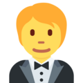 Person In Tuxedo Emoji Twitter