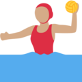 Woman Playing Water Polo Emoji Twitter