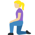 Woman Kneeling Emoji Twitter