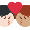 Kiss Emoji Twitter