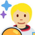 Astronaut Emoji Twitter
