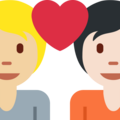 Couple With Heart Emoji Twitter