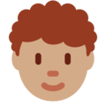 Person Curly Hair Emoji Twitter