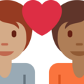 Couple With Heart Emoji Twitter