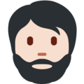 Person Beard Emoji Twitter
