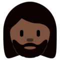 Woman Beard Emoji Twitter