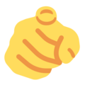 Index Pointing At The Viewer Emoji Twitter