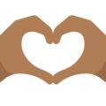 Heart Hands Emoji Twitter