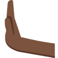 Leftwards Pushing Hand Emoji Twitter