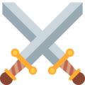 Crossed Swords Emoji Twitter