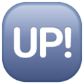 Up Button Emoji Whatsapp