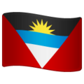 Flag Antigua Barbuda Emoji Whatsapp