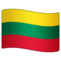 Flag Lithuania Emoji Whatsapp
