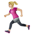 Woman Running Emoji Whatsapp