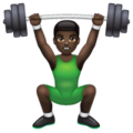 Man Lifting Weights Emoji Whatsapp