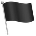 Black Flag Emoji Whatsapp