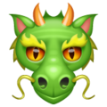 Dragon Face Emoji Whatsapp