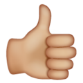 Thumbs Up Emoji Whatsapp