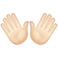 Open Hands Emoji Whatsapp