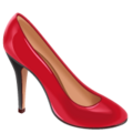 High Heeled Shoe Emoji Whatsapp