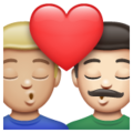 Kiss Man Man Emoji Whatsapp