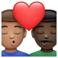 Kiss Man Man Emoji Whatsapp