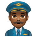 Man Pilot Emoji Whatsapp